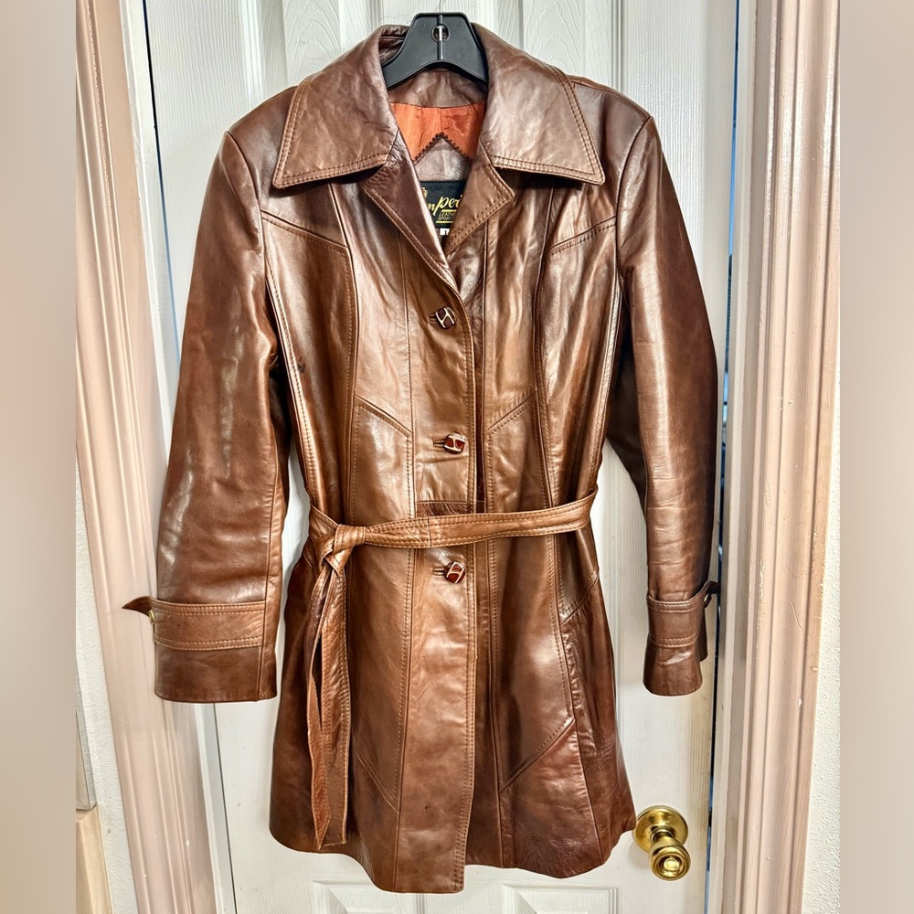 Imperial  Leather Women's Jacket very soft leather with a free designer gift